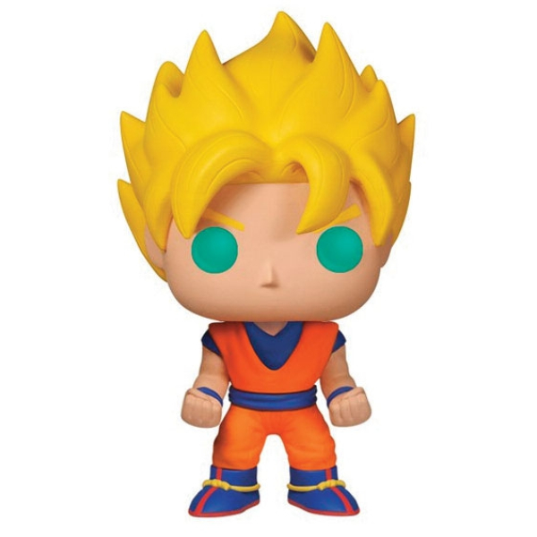 Authentic Dragonball Z Funko POP! Vinyl Figure Super Saiyan Goku10 cm